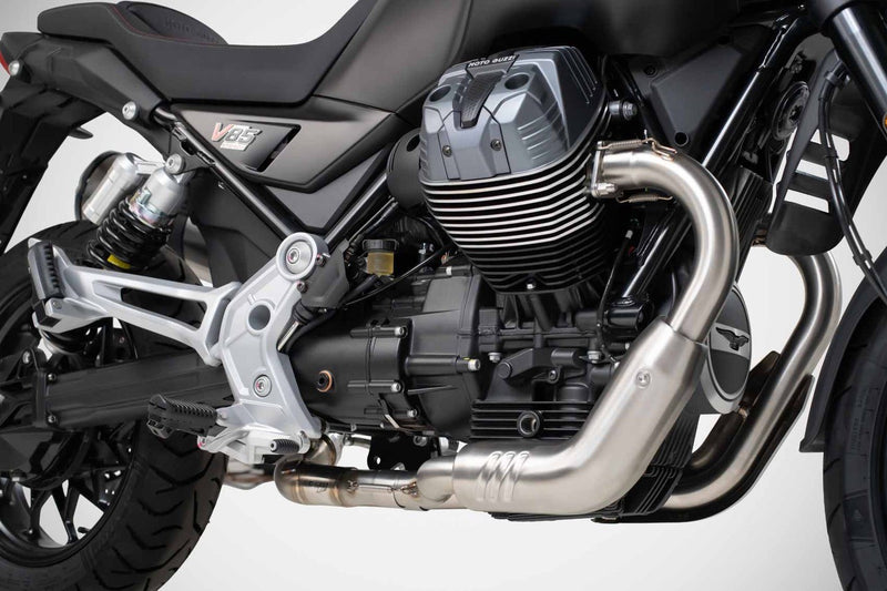 ZARD Exhaust Decat Pipe Moto Guzzi V85TT 2025-