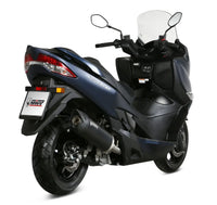 MIVV Exhaust Slip-On Mover Suzuki Burgman 400 2017-2020 Black
