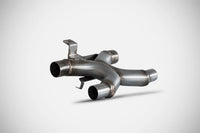 zard exhaust de cat kit triumph speed twin 2018 2019