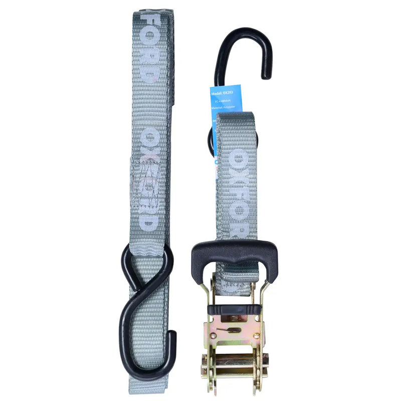 Oxford Motorcycle Ratchet Hook Straps (Pair)