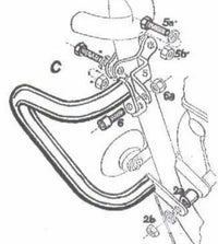 Hepco & Becker Crash Bars Kawasaki KLE 500