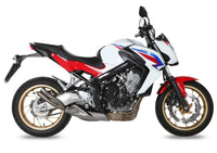 MIVV Exhaust Double Gun Slip-On Honda CB650F / 2014-2016 Titanium