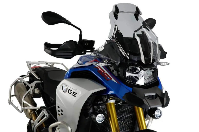 Puig Touring Screen B With Visor BMW F750 / F800 / F850 GS 2018- Smoke