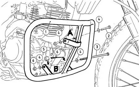Hepco & Becker Crash Bars Honda XR 125 L