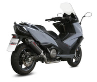 MIVV Exhaust Full Oval Kymco AK550 2017-2020 Black
