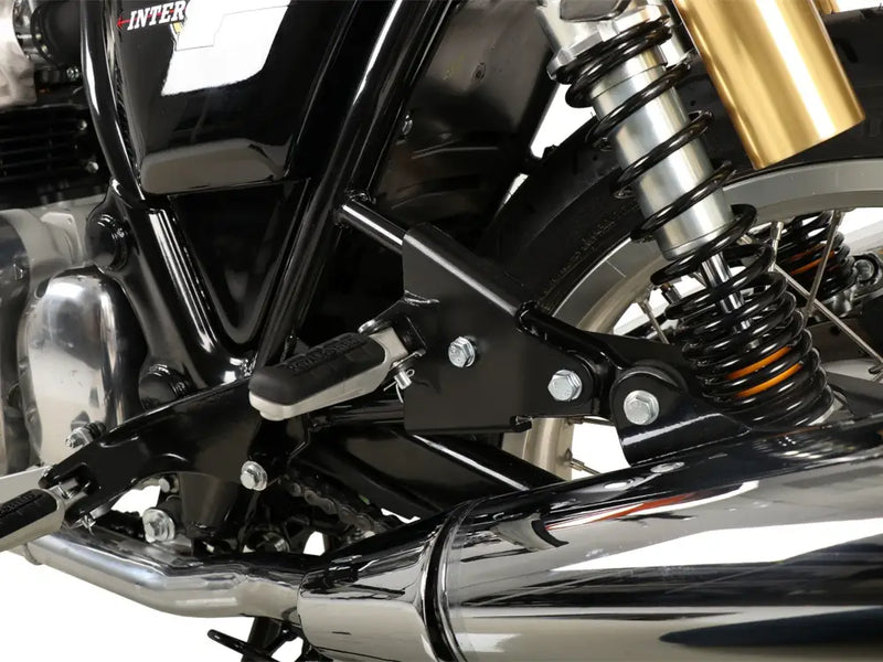 Hepco & Becker Passenger Footrest Relocation Bracket Royal Enfield Interceptor