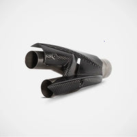 zard exhaust 1 2 link pipe triumph speed triple 1200 rs rr 2021 stainless steel