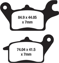 EBC Brake Pads For Honda C 125 Super Cub 2018-2024