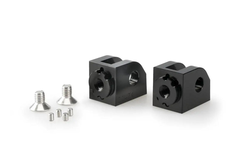 Puig Adjustable Rider Footpeg Adapters Yamaha MT-09 2021-2023