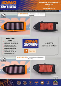 DNA Filters Kymco People / Agility 125 / 150 2008-2019 Air Filter