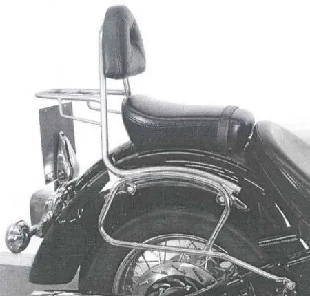 Hepco & Becker Sissy Bar Yamaha XVS 1100 A Dragstar Classic With Rear Rack 2001-2007