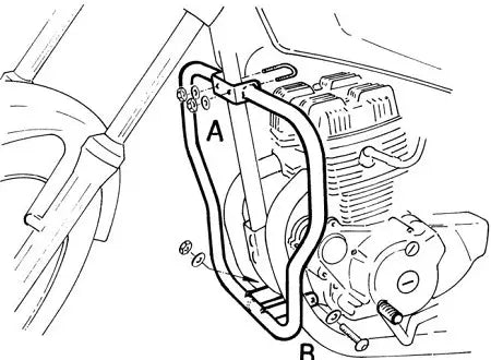 Hepco & Becker Crash Bars Honda CM 125
