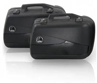 Hepco & Becker Junior Flash 40 Left / 30 Right Enduro Hard Case Set Gloss Black