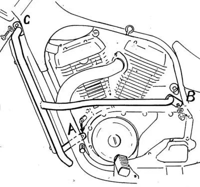 Hepco & Becker Crash Bars Suzuki VS 750 / 800 GL / GLP Intruder