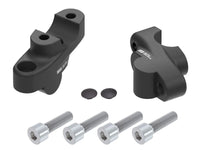 Hepco & Becker Offset Handlebar Riser Honda CRF 450 L 2018- 00mm Black