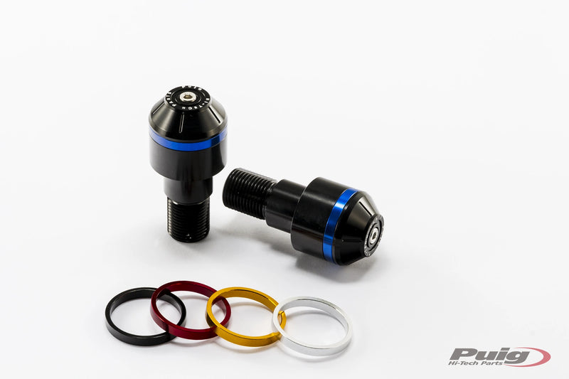puig ring bar ends yamaha yzf r6 1999 2002 yzf r125 2014 2018 black