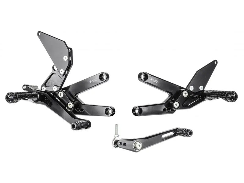 Bonamici Motorcycle Rearsets Triumph Street Triple 675 2013-2016