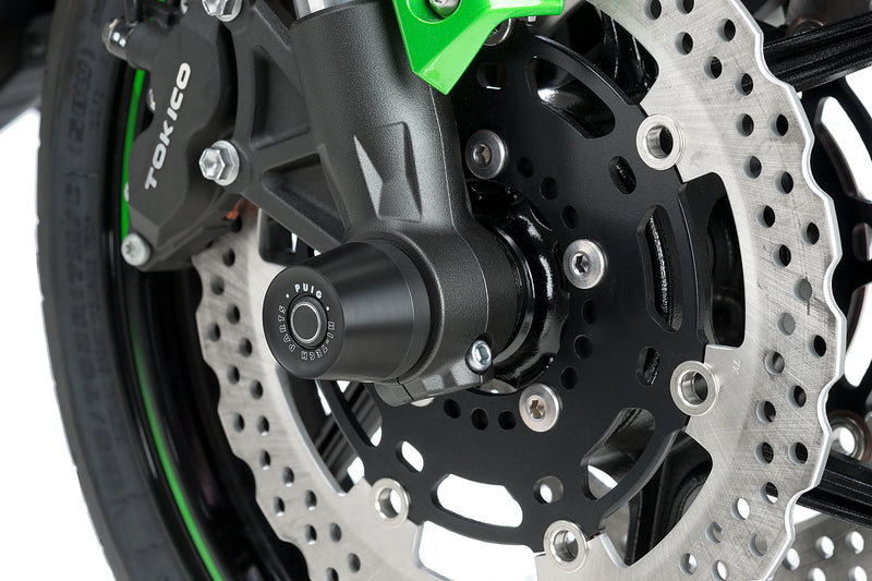 puig front fork protector kawasaki versys 1000 2012 2020 black