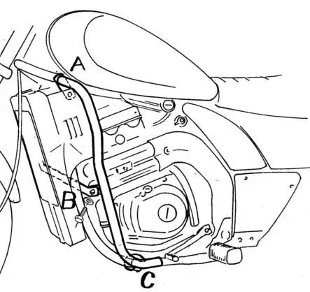 Hepco & Becker Crash Bars Kawasaki EL 250 / 252