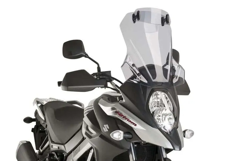 Puig Touring Screen With Visor Suzuki DL 650 V-Strom 2017- Smoke