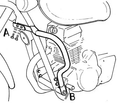 Hepco & Becker Crash Bars Kawasaki EL 125