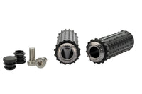 Puig Hi-Tech R-Fighter S Footpegs With Removable Black Rubber Grip