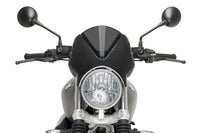 puig retrovision nose fairing black bmw r ninet scrambler 2016 2020