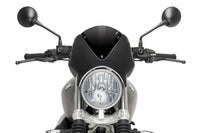 puig retrovision nose fairing black bmw r ninet scrambler 2016 2020