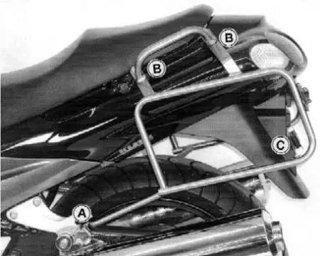 Hepco & Becker Side Carrier Kawasaki ZZ R 1200