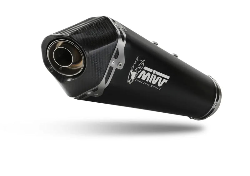 MIVV Exhaust Full Delta Race Triumph Trident 660 2021- Black