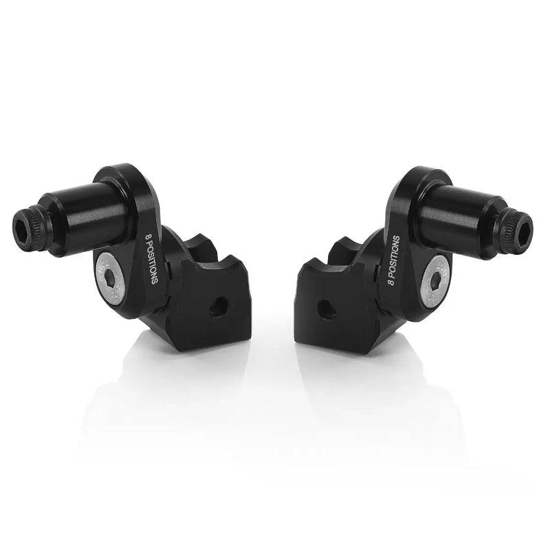 rizoma eccentric rider footpeg mount kit ducati monster scrambler hypermotard multistrada