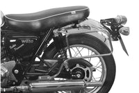 Hepco & Becker Leather Bag Holder Kawasaki W 650 / 800