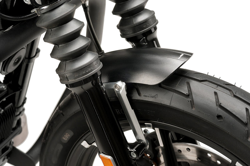 puig aluminum front fender harley davidson iron 883 2009 2011 black
