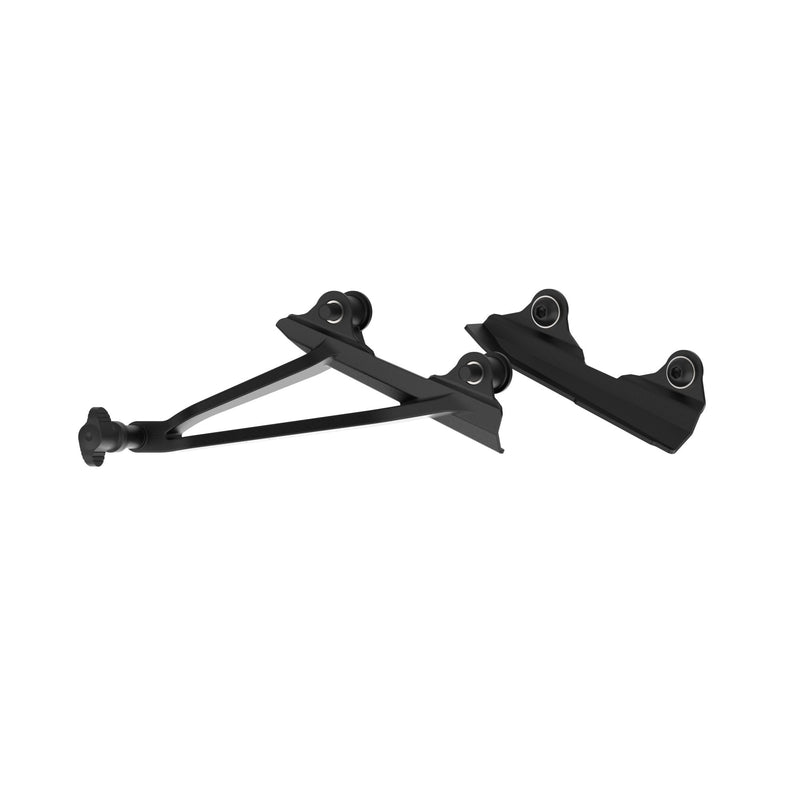 Evotech Performance Rear Facing Action Camera / Pillion Peg Cover Mount Triumph Street Triple 765 2023-