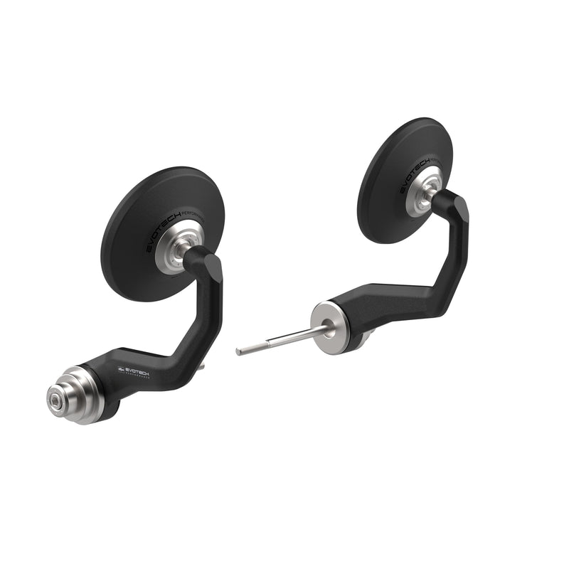 Evotech Performance Handguard Bar End Mirrors (Retro) Ducati DesertX / Rally 2022-