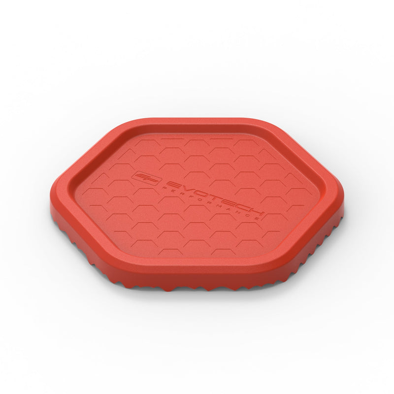 Evotech Performance Motorcycle Side Stand Puck Red