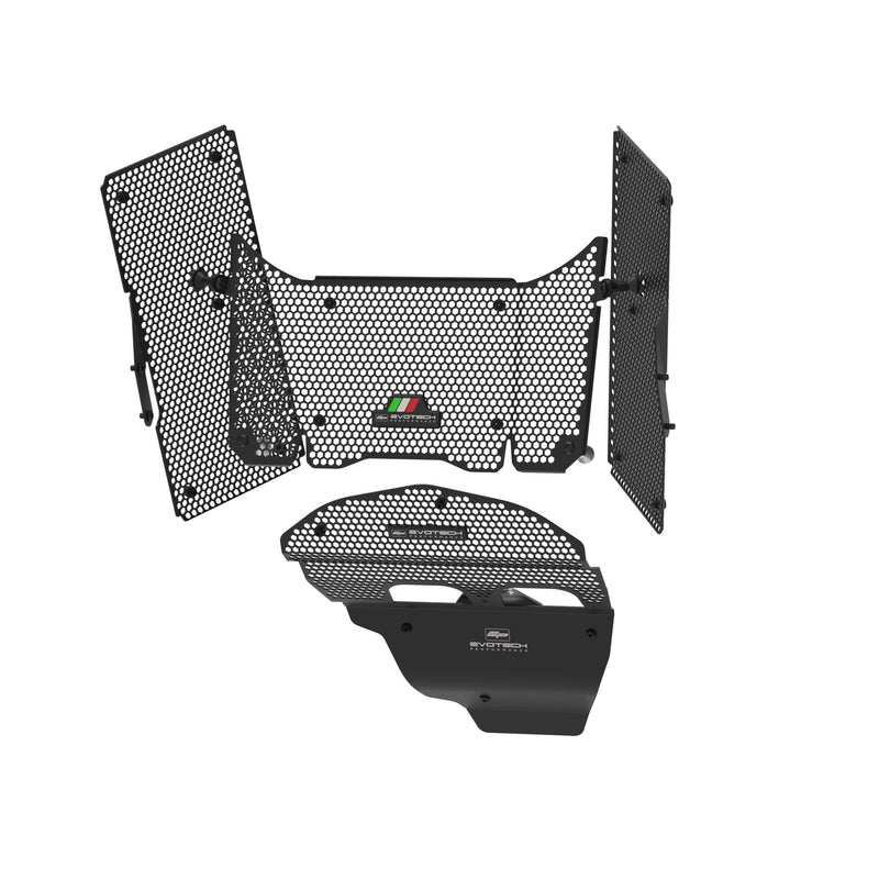 Evotech Performance Radiator Oil Cooler Guard Set Ducati Multistrada V4 2021-