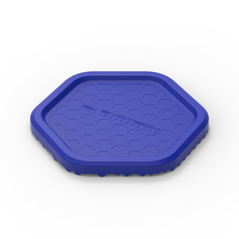Evotech Performance Motorcycle Side Stand Puck Blue