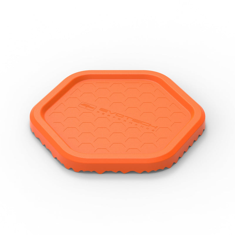 Evotech Performance Motorcycle Side Stand Puck Orange