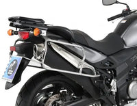 hepco becker cutout side carrier with xplorer cases suzuki v strom 650 13