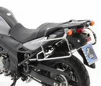 hepco becker cutout side carrier with xplorer cases suzuki v strom 650 13
