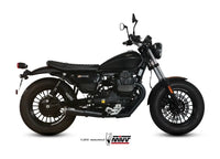 mivv exhaust ghibli slip on moto guzzi v9 bobber roamer 2016 2016