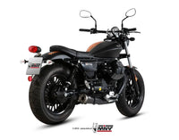 mivv exhaust ghibli slip on moto guzzi v9 bobber roamer 2016 2016
