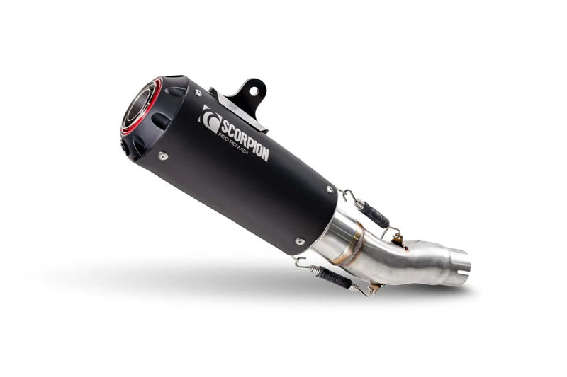 Scorpion Red Power Slip-On Exhaust Honda NX500 2024-