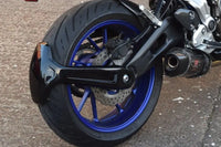 pyramid plastics rear spray guard gloss grey for yamaha mt 07 fz 07