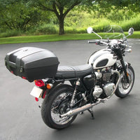 hepco becker rear rack triumph street twin bonneville t100 and t120 from 2017