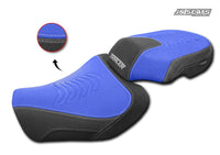 JN Seats Motorcycle Comfort Seat Yamaha Tracer 9 / 9GT 2025- - Blue-Black, Non-Heated