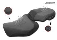 JN Seats Motorcycle Comfort Seat Yamaha Tracer 9 / 9GT 2025- - Black, Heated