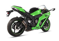 MIVV Exhaust Double Gun Slip-On Kawasaki ZX-10R 2011-2015 Titanium