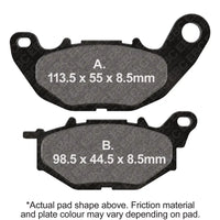 EBC Brake Pads For Yamaha MT-03 2016-2023